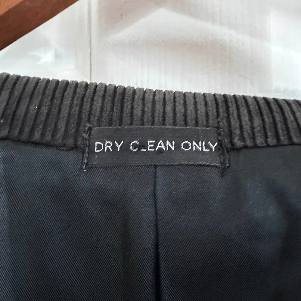 Vintage Jordache Mens Black Corduroy Blazer Jacket 2 Button Cotton Sport‎ Coat